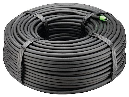 Rain Bird T22-250S Drip Irrigation 1/4" Blank Distribution Tubing, 250' Roll, Black