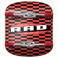 Rad Complete Skateboard Dude Crew Designed by Professionals for Master Progression, Maximum Control, Performance and Fun (Checkers Black/Red 7)