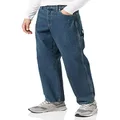 Dickies Men's Relaxed Fit Carpenter Jean, Tinted Heritage Khaki, 38W x 34L
