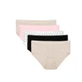 Fruit of the Loom Women's Premium Underwear Soft & Breathable, Ultra Soft-Hipster-Basic Assorted, 7