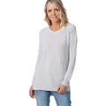 Rip Curl Womens Wanderer Crew Sweaters, Light Grey Heather, X-Large US