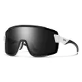 Smith Optics WILDCAT Matte White/Chromapop Black Clear Lens 99/1/125 unisex Sunglasses