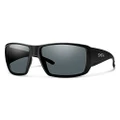 Smith Guide's Choice Sunglasses Matte Black/ChromaPop Glass Polarized Gray