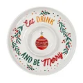 Ladelle Cheer Chip and Dip Platter