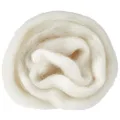 Clover Natural Wool Roving, Off White