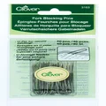 Clover Fork Blocking Pins 40 Pieces, Silver, 1-3/4-Inch (3163)