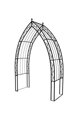 Takasho Cathedra Garden Arch, Black