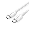 darrahopens UGREEN 60552 USB-C 2.0 to Type-C Male to Male Data Cable 5A 2M White (V28-ACBUGN60552)