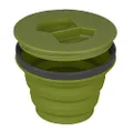 Sea to Summit X-Seal & Go Collapsible Food Storage Container, S (7.2 oz), Olive