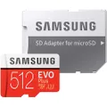 Sandisk Extreme Pro - Flash Memory Card - 64 GB - microSDXC UHS-II - Black, Red