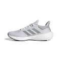 adidas Performance Pureboost 22 Running Shoes, Cloud White/Silver Metallic/Core Black, 6