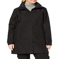 Helly Hansen Women's Aden Long Shell Jacket, Black, X-Large
