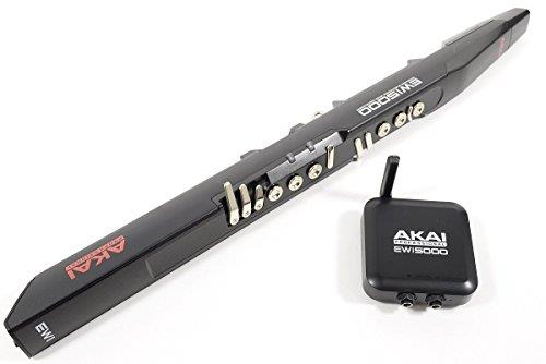AKAI Professional EWI5000 Black - Wireless, Battery-Powered Next Generation Electronic Wind Instrument With On-Board Sound Library
