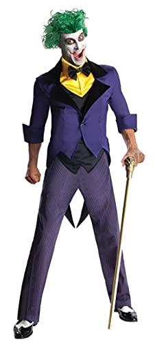Rubie's Costume Men's Dc Super Villains Adult Joker, Yellow/Purple, Large