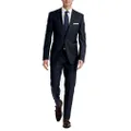 Calvin Klein Men's Slim Fit Suit Separates, Solid Navy, 42W x 30L