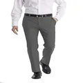 Calvin Klein Men's Modern Fit Dress Pant, Medium Grey, 30W x 34L