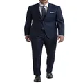 Calvin Klein Men's Slim Fit Suit Separates, Blue Birdseye, 30W x 30L