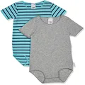 Bonds Baby Wonderbodies Short Sleeve Bodysuit - 2 Pack, Pack 22 (2 Pack), 0000 (Newborn)