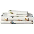 Tommy Bahama - Queen Sheets, Cotton Percale Bedding Set, Crisp & Cool, Stylish Home Decor (Beach Chairs Multi, Queen)