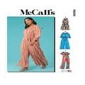 McCall's M8288 Misses' Sewing Pattern Plus Rampers and Jumpsuit, Size 26W-28W-30W-32W