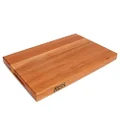 John Boos 24 Inch Wide 1.5 Inch Thick Reversible Cutting Board Block with Two Sided Hand Grips, 24 x 18 x 1.5 Inches, Cherry Wood