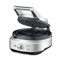 Sage BWM520BSS Smart Waffle Maker, Brushed Stainless Steel, Silver