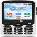 Doro 7010-4G Mobile Phone (3 MP Camera, 2.8 Inch (7.11 cm) Display, LTE, GPS, Bluetooth, Whatsapp, Facebook, WiFi) White