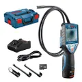 Bosch Professional 12V System Inspection Camera GIC 120 C (12V Battery + Charger, Cable Length: 120 cm, Display: 3.5’’, in L-Boxx)