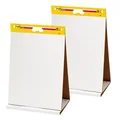 Post-it Super Sticky Portable Tabletop Easel Pad, Great for Virtual Teachers and Students, 20x23 Inches, 20 Sheets,Pad, 2 Pads (563 VAD 2PK)