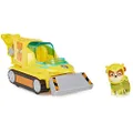PAW Patrol Aqua Pups Rubble Transforming Hammerhead Shark Vehicle with Collectible Action Figure, Kids Toys for Ages 3 and up
