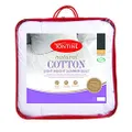 Tontine Natural Cotton Quilt, Single White