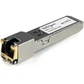 StarTech.com Cisco SFP-GE-T Compatible – Gigabit SFP – 10/100/1000 Mbps – RJ45 Port – 1000Base-T – Copper SFP – GBIC Module
