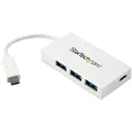 StarTech.com USB C Hub Port Expander - White - HB30C3A1CFBW