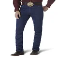 Wrangler Mens Cowboy Cut Slim Fit Jeans, Rigid Indigo, 29W X 36L US