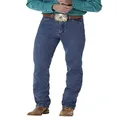 Wrangler Mens Cowboy Cut Slim Fit Jeans, Stonewashed, 33W X 34L US