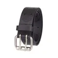 Dickies Men's Leather Double Prong Belt, Black, 38