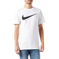 Nike DC5094-100 M NSW TEE ICON Swoosh T-Shirt Mens White/(Black) 2XL