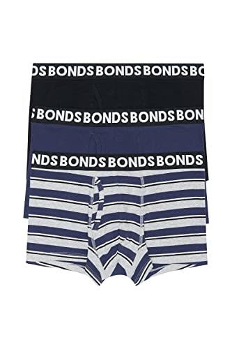 Bonds Men's Underwear Everyday Trunk - 3 Pack, Stripe 1Y6 (3 Pack), XX-Large