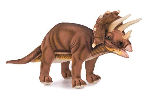 Hansa Triceratops Plush Toy, 43 cm Length, Brown