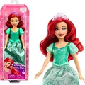 Disney Princess Dolls, Ariel Posable Fashion Doll with Sparkling Clothing and Accessories, Mattel Disney Movie Toys