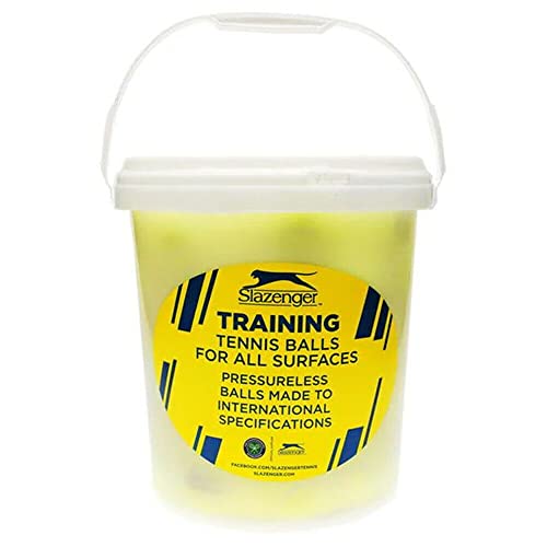Slazenger Tennis Training Balls 5 Dozen Bucket