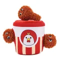 Hugsmart Puzzle Hunter Dog Toy Food Party Fried Chicken 17.8x16x15cm