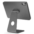 LULULOOK Magnetic Stand for iPad Mini 6 (8.3 inch, 2021) , Adjustable Desk Tablet Holder, Aluminum Rotatable Floating Stand for Apple iPad Mini 6 Drawing, Viewing (Gray)