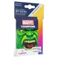 Gamegenic Asmodee North America Hulk Marvel Champions Art Sleeves