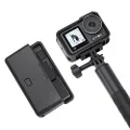 DJI Osmo Action 3 Adventure Combo - 4K Action Cam, 4K/120fps, Super Wide Field of View, HorizonSteady, Cold Resistant and Durable, Vertical Mounting, 16m Waterproof, Extension Rod