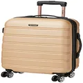 Rockland Melbourne Hardside Expandable Spinner Wheel Luggage, Champagne, Carry-On 20-Inch, Champagne, Carry-On 20-Inch, Melbourne Hardside Expandable Spinner Wheel Luggage