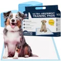 Kennel Club Scented Puppy Training Pads with Ultra Absorbent Quick Dry Gel – 22 x 22 Pee Pads for Dogs - Lemon Scented - Pack of 100