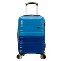 Rockland Melbourne Hardside Expandable Spinner Wheel Luggage, Two Tone Blue, Carry-On 20-Inch, Two Tone Blue, Carry-On 20-Inch, Melbourne Hardside Expandable Spinner Wheel Luggage