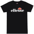 Ellesse Unisex Kids Classic T-Shirt, Black, 12-13 Years US
