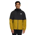 The North Face Men's Antora Rain Hoodie, TNF Black/Mineral Gold, XX-Large